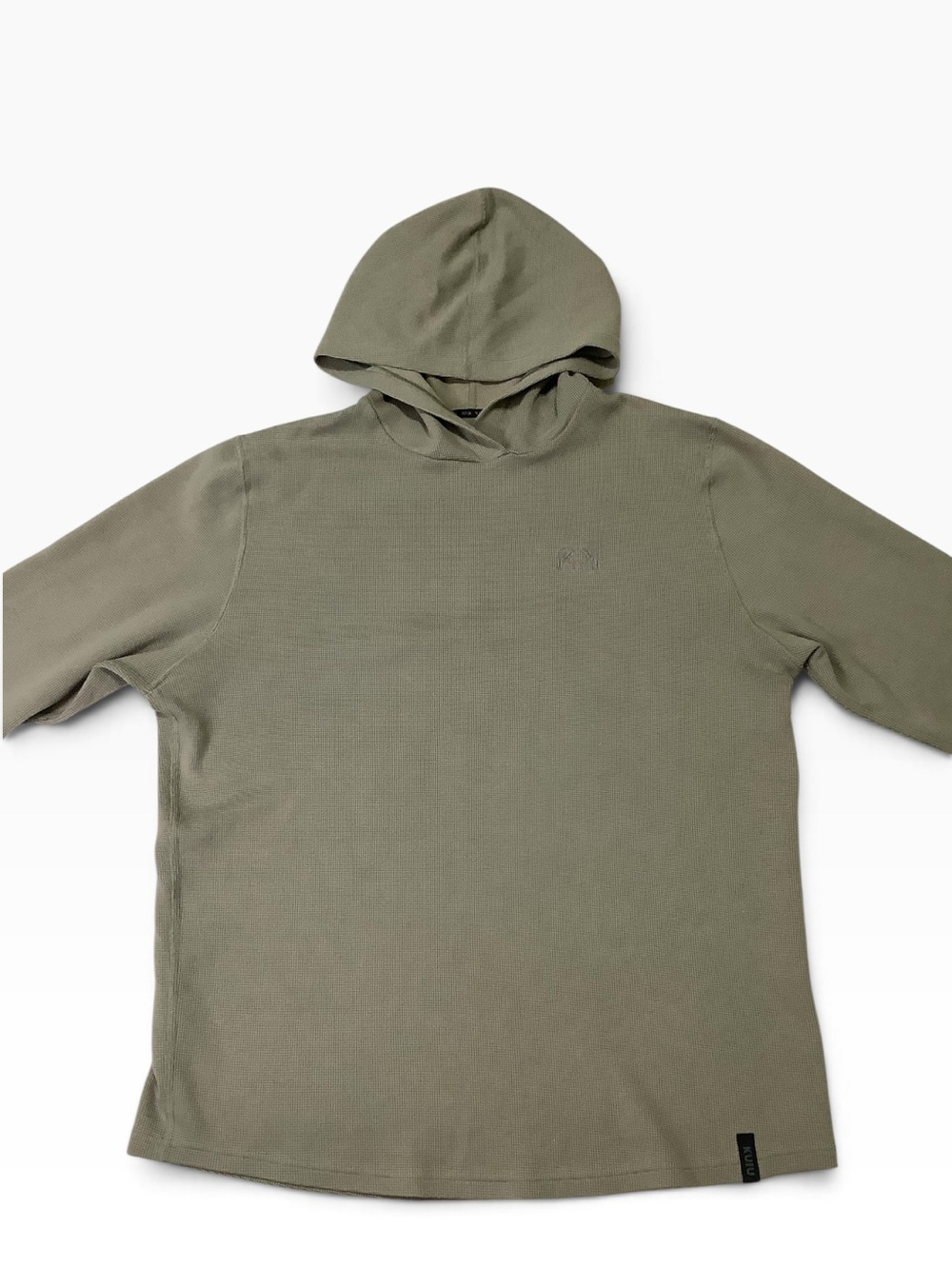 KUIU Canyon Waffle Hoodie Sz XL Green Khaki